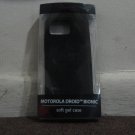 MOTOROLA DROID BIONIC Soft Gel Case - Black. NEW in Packaging. LOOK!!