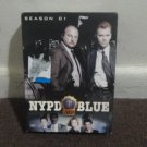 NYPD BLUE - DVD: Season 01, First Season, 6 discs, Good, Used. LOOK!!!