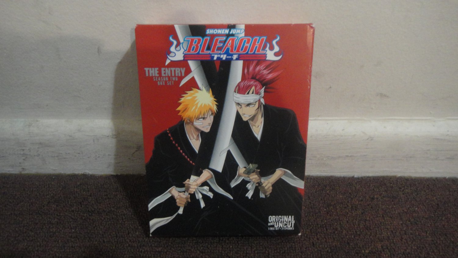 SHONEN JUMP BLEACH box set DVD Season 2, Box Set, 5 discs, Good