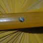 Handpainted Ocean/Island scene, Wall Hanging Bamboo Thai Fan 60 x 35 Large. LOOK