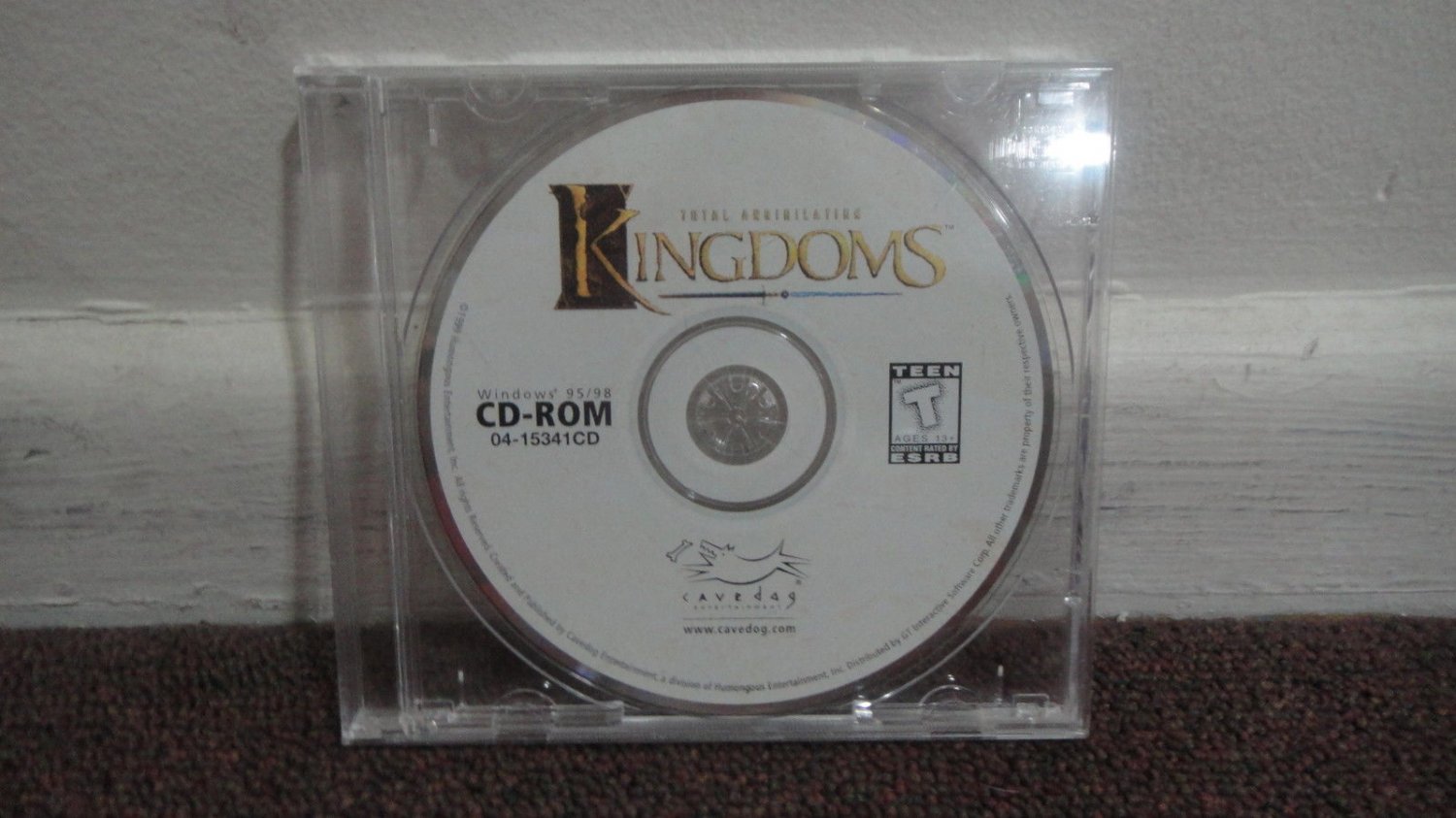 TOTAL ANNIHILATION KINGDOMS ( PC GAME ) WINDOWS CD-ROM ( EX COND ) LOW SHIP