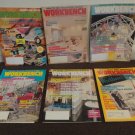 Lot of 7 Vintage Magazines "WORKBENCH" good overall condition!!!