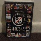 40 YEARS OF GLORY - Wide World Of Sports(ESPN) - (DVD), New, Sealed. LOOK!!!