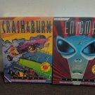 One Lot of 2 PINBALL GAMES for PC, *RARE BIG BOXES*. ENIGMA, CRASH & BURN. LOOK! One Lot of 2 PINBALL GAMES for PC, *RARE BIG BOXES*. ENIGMA, CRASH & BURN. LOOK!