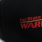 Solid Black Cal State Stanislaus WARRIORS Ball Cap, Spandex for multiple Sizes