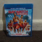 BAYWATCH Extended Cut 'MOVIE' '2017' BLU-RAY + DVD + Digital HD, Like New, Dwayne & Zac .. LOOK