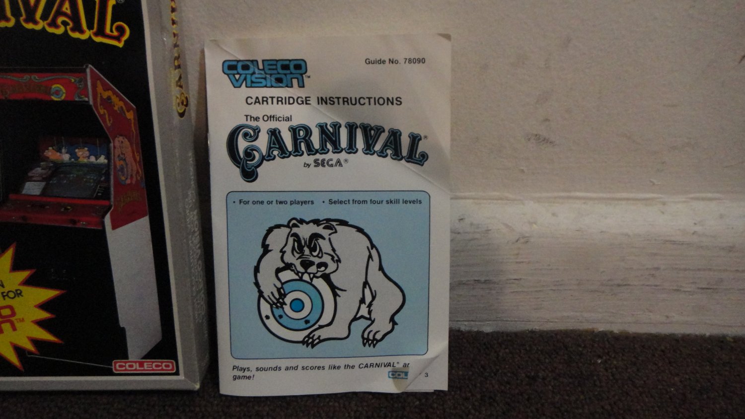 Ficha Técnica de Carnival para Colecovision | Museo del Videojuego
