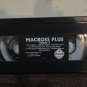 MACROSS PLUS PART 4 - MANGA on vhs, used condition. Very good. Look!!