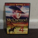 McLINTOCK! - The Wildest Cattle Baron in all the land,  John Wayne - DVD, 5 on ONE DVD. LIKE NEW.