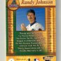 RANDY JOHNSON - 2000 Pacific Revolution BASEBALL CARD MLB GAME-BALL SIGNATURES - MINT....LOOK!!!