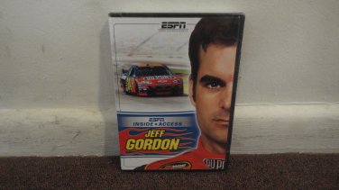JEFF GORDON - ESPN INSIDE*ACCESS (DVD) New, Sealed. LOOK!!