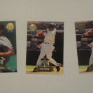 1993 Leaf Baseball Cards. 3 Singles from  the "HEADING FOR THE HALL" Set, LOOK!