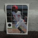 Travis Dawkins Just Minors Certified Autograph Card #BA93 Chattanooga Lookouts