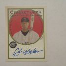 CHRIS NELSON 2005 TOPPS CRACKER JACK MINI AUTOGRAPH AUTO....Mint..LOOK!! CHRIS NELSON 2005 TOPPS CRACKER JACK MINI AUTOGRAPH AUTO....Mint..LOOK!!