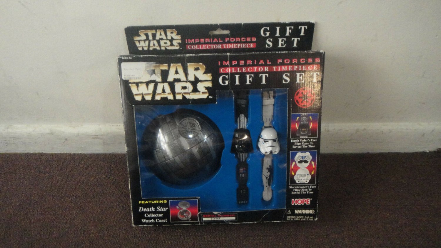 STAR WARS - Imperial Forces Collector Timepiece Gift Set, Serially #'d *RARE*