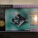 NEWCOM INTERNAL 33.6HBPS DATA / FAX MODEM (NIB) SEND & RECEIVE DATA...LOOK!!