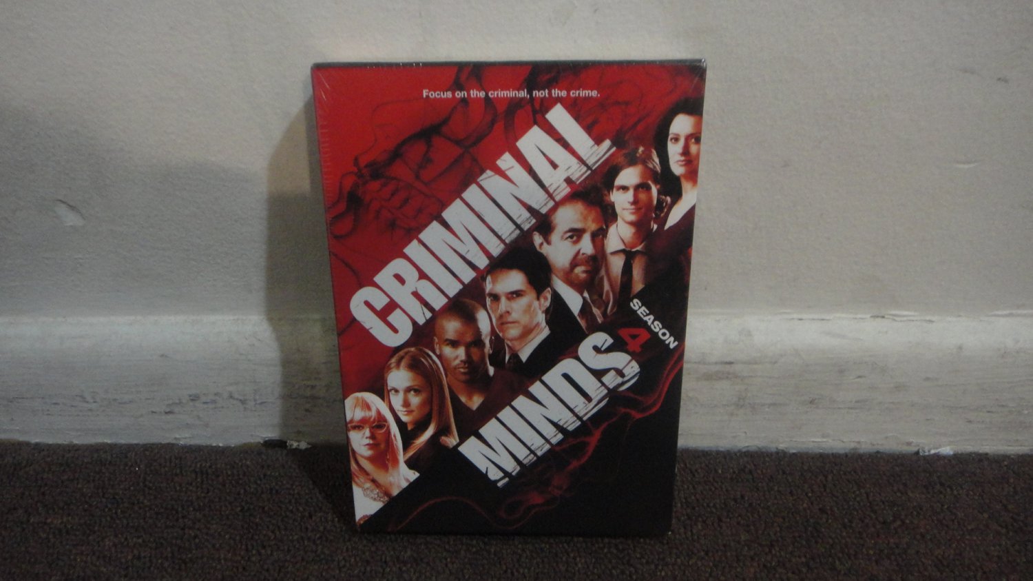 Criminal Minds - TV show: Season Four, 4 (DVD) W/Thomas Gibson, 7 disc set, Brand New..LooK!!!