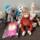 Beanie Baby Lot of 6, like new.....includes Glory, Peanut + more..LooK! Beanie Baby Lot of 6, like new.....includes Glory, Peanut + more..LooK!