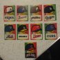 Fleer Baseball Team Logo Lot of 9, from 1983 all nice condition, not mint