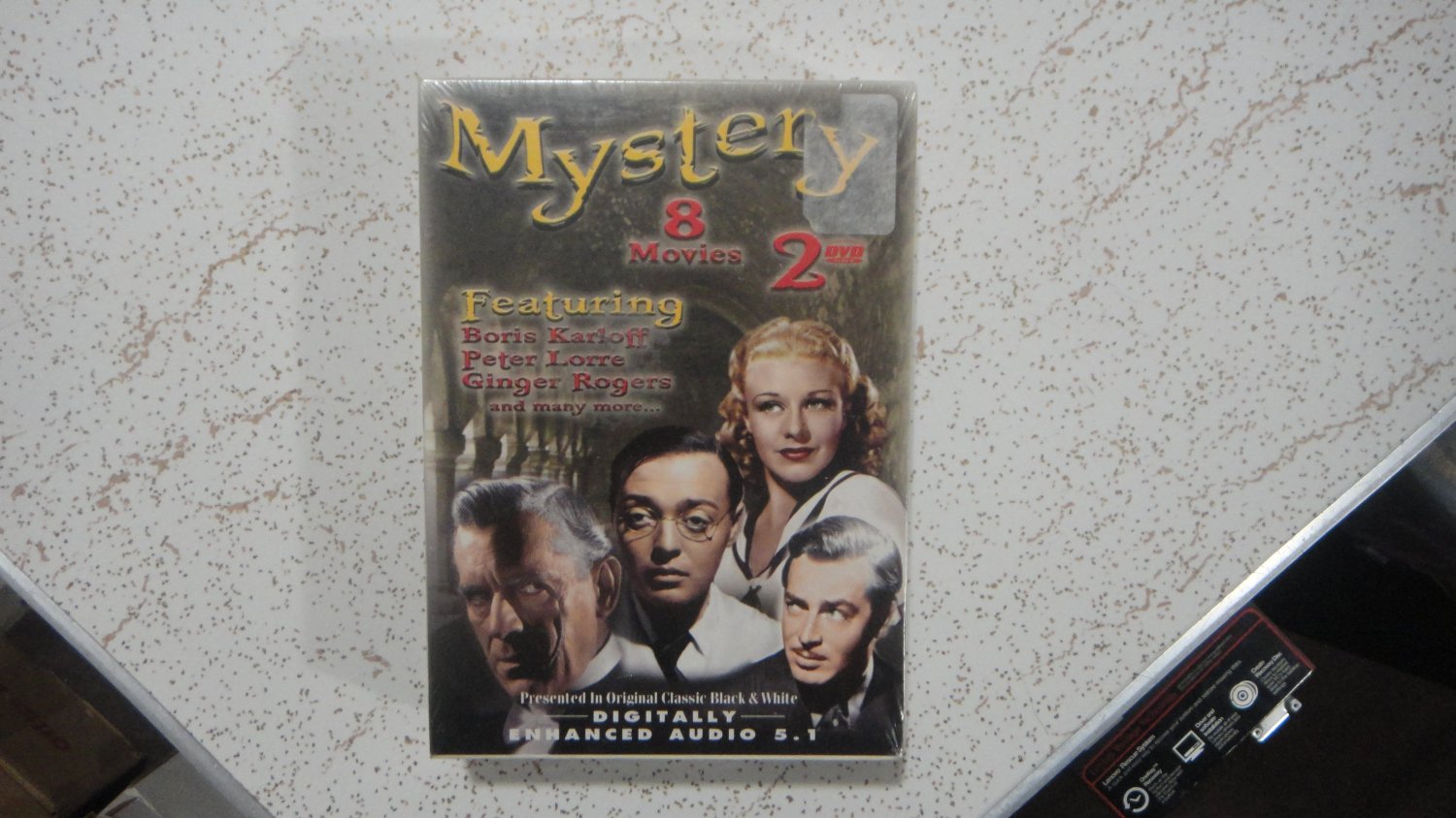 Mystery 8 Movies (DVD, 2004, 2-Disc Set) W/Boris Karloff, G. Rogers, NEW, Sealed