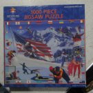 Salt Lake City 2002 Olympic Winter Games 1000 Pc Jigsaw Puzzle, brand new. LooK!