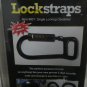 Genuine LockStraps Brand Single Locking Combination Carabiner #801..N.I.P. LOOK
