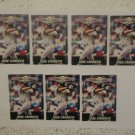 Jose Canseco A's, Baseball Card Lot of 7: 1991 Line Drive Collect-A-Books #13