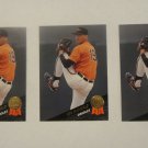 Ben McDonald - 1993 Leaf Baseball Cards. Lot of 3, Card #1; MINT....LOOK!