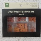 Making Memories Attachments Assortment, By Monarch. Eyelets, Jump Rings, brads+ more. LooK!