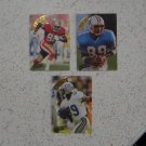 1994 Action Packed Football Cards, lot of 3 Includes W. Slaughter + more.