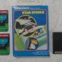 STAR STRIKE - Mattel Intellivision - Complete in Box w/ Manual & Overlays.