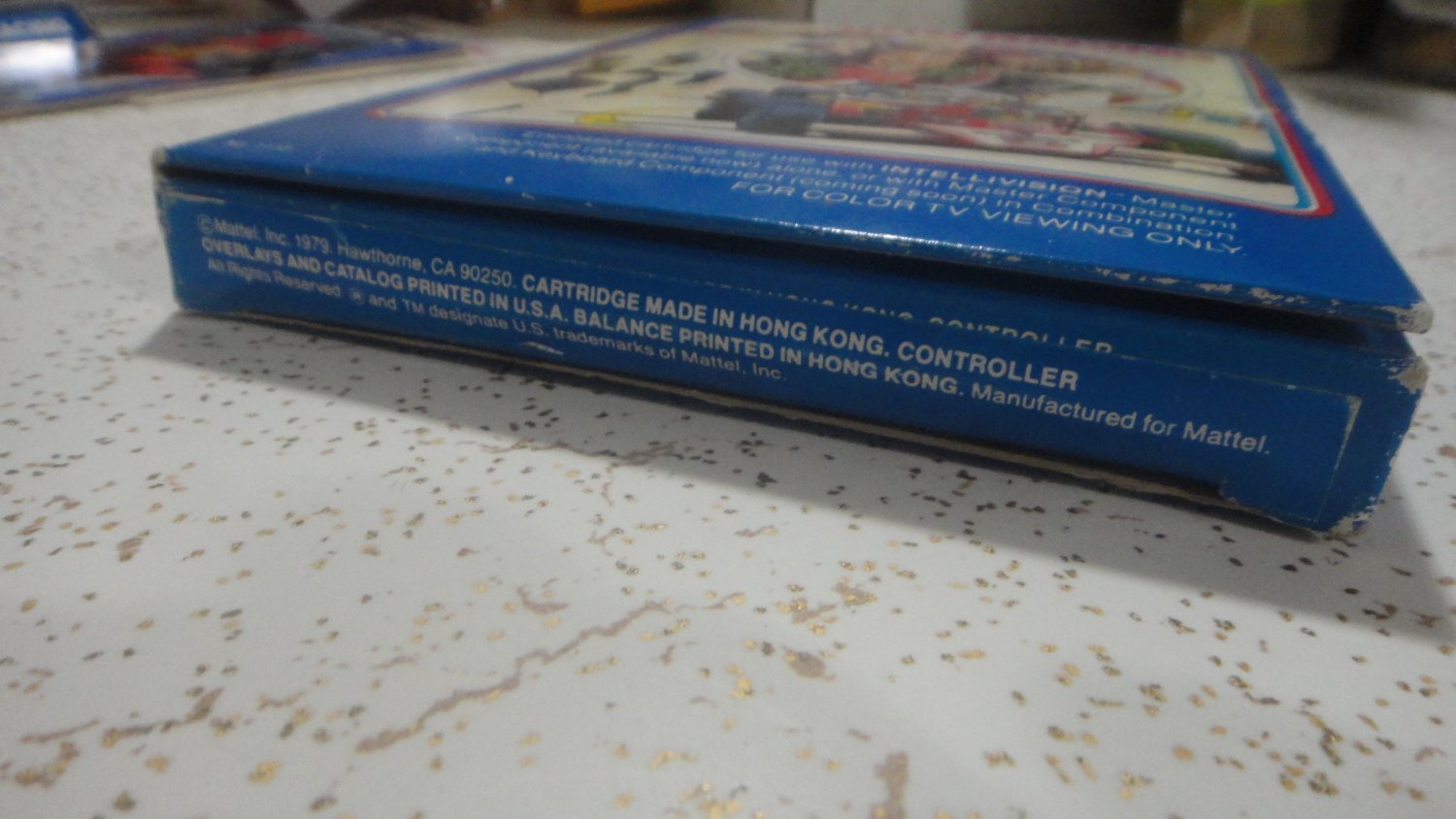 Jeu Mattel Intellivision Auto Racing en boîte sans notice sans
