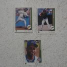 1989 Upper Deck Baseball Cards. One Lot of 18 Rookies (RC)'s nr mint or better.