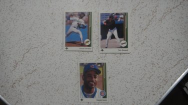 1989 Upper Deck Baseball Cards. One Lot of 18 Rookies (RC)'s nr mint or better.