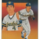 Paul Molitor Brewers 1989 Upper Deck TC Subset Baseball Card. nr mint or better. Paul Molitor Brewers 1989 Upper Deck TC Subset Baseball Card. nr mint or better.