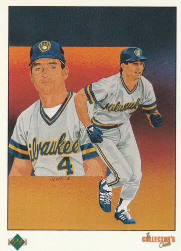 Paul Molitor Brewers 1989 Upper Deck TC Subset Baseball Card. nr mint or better.