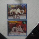 IQ Assembling Products Series D308/S STyracosaurus & D312 Mammoth. New/Sealed.