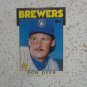 1986 TOPPS TRADED ROB DEER #31T. Nice Condition See photos....