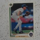 1991 Upper Deck Jim Gantner #618, nr mint. LOOK!