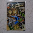 DC COMICS #1, Superman/Toyman Playing Rough (DC Universe UPC Variant). 1996. Look!
