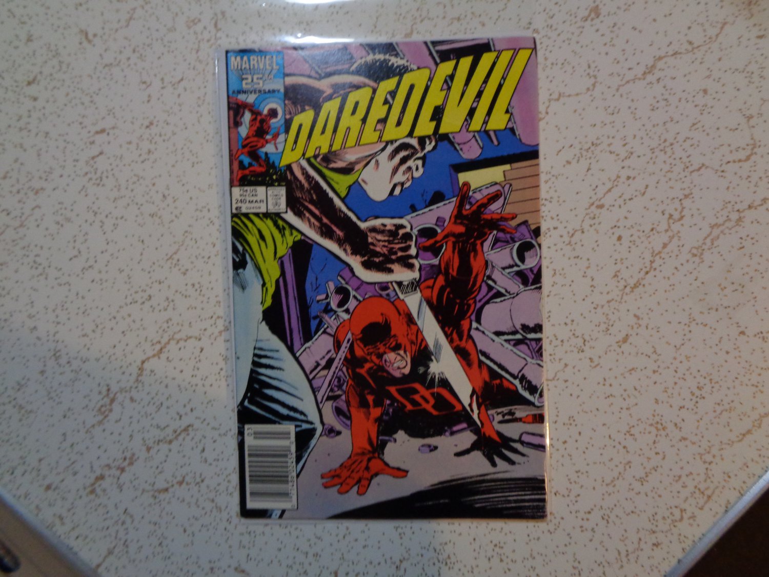 DareDevil #240, March 1987, Marvel 25th Anniversary Comics. Nr to Mint.
