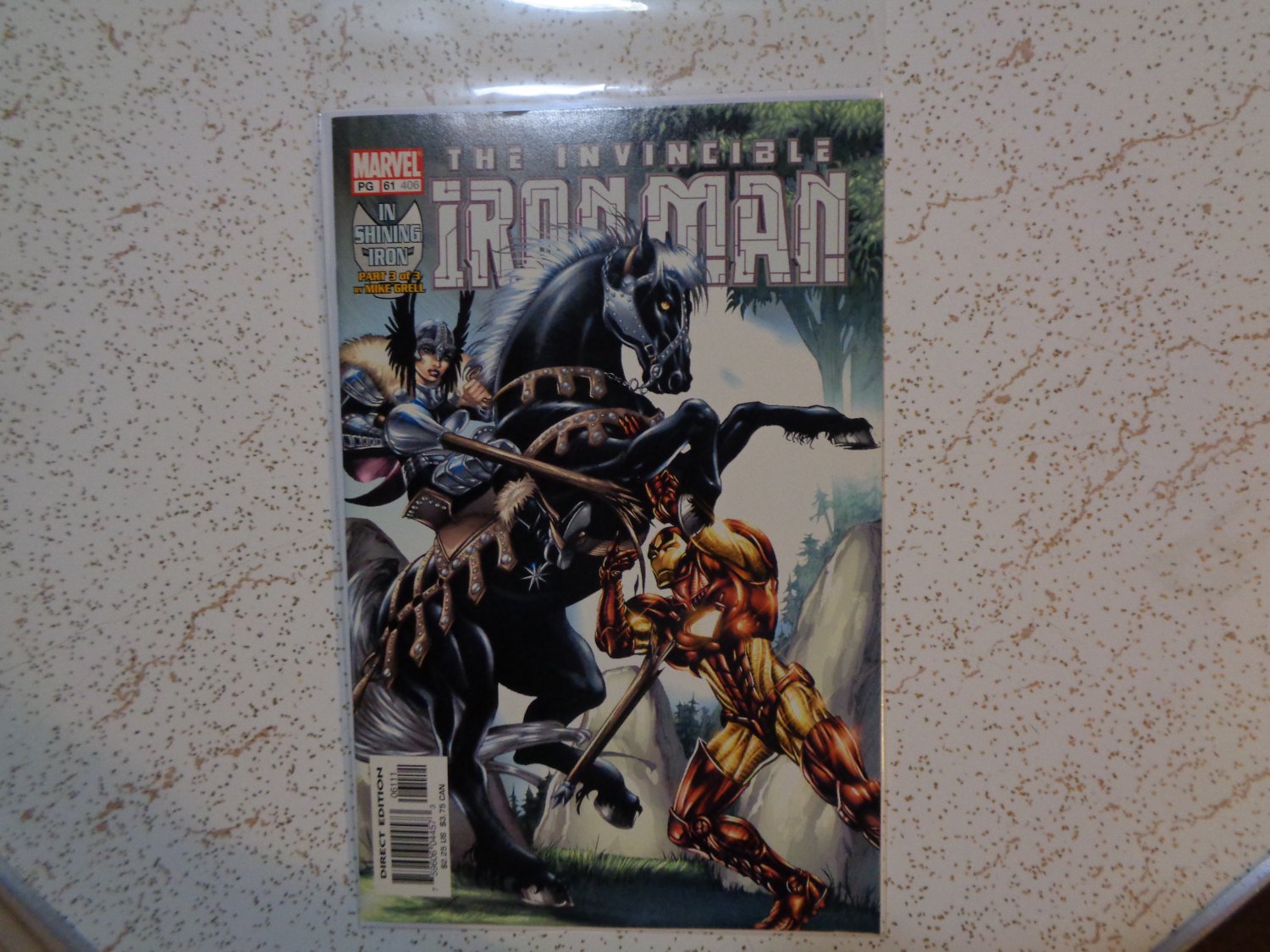 The Invincible Iron Man #61, Jan 2003, Marvel Comics. Near mint to mint.