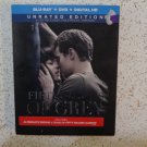 Fifty Shades Of Grey, Blu-Ray+DVD+Digital, Unrated Edition, Nice Condition. LooK!