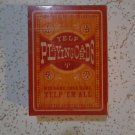 Yelp! Playing Cards Yelp Promo Genuine Advertising Poker Orange Deck Sealed NIP Yelp! Playing Cards Yelp Promo Genuine Advertising Poker Orange Deck Sealed NIP