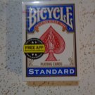 Bicycle Standard Face Playing Cards, 2 pieces, Red and Blue Free shipping in US