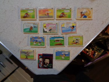 1990 Upper Deck Looney Tunes Comic Ball Card lot of 292, all at least nr mint. Look!
