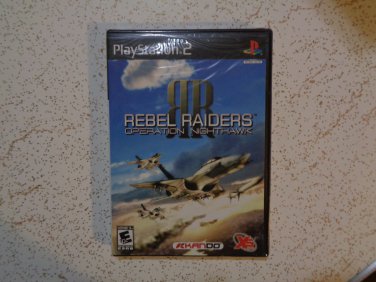 REBEL RAIDERS OPERATION NIGHTHAWK PS2 FACTORY SEALED!!!. Look!