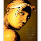 Tupac Shakur - Mounted Canvas (various sizes)