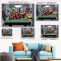 Marvel Superheroes Relax Playing Pool - Mounted Canvas (various sizes)