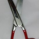 Fetlock Horse And Pony Scissors Curved Blade Stainless Steel Red Vinyl Handle